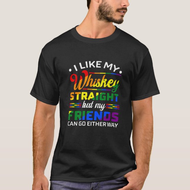 Camiseta Eu Gosto Do Meu Gay LGBT Orgulho LGBT Lésbica (Frente)