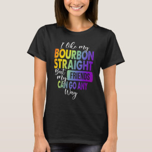 Camiseta Eu Gosto Do Meu Hetero Bourbon Lgbt Pride Gay de L