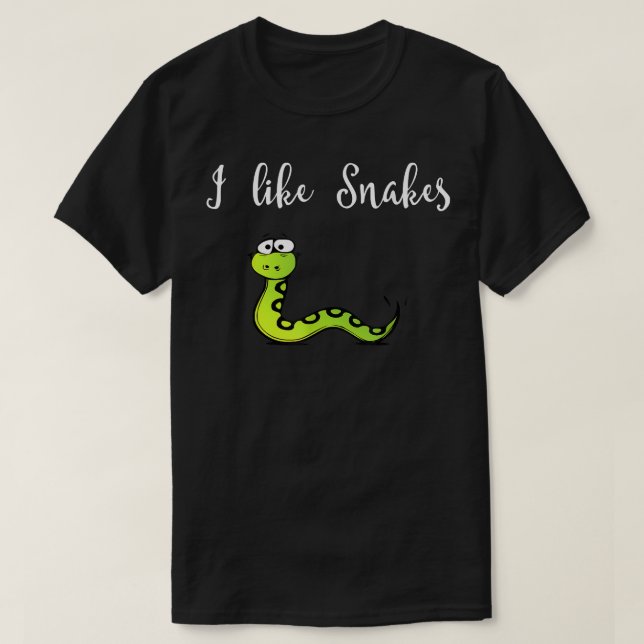 Camiseta Eu gosto do presente do Cobra Lover  (Frente do Design)