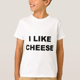Camiseta Eu gosto do queijo