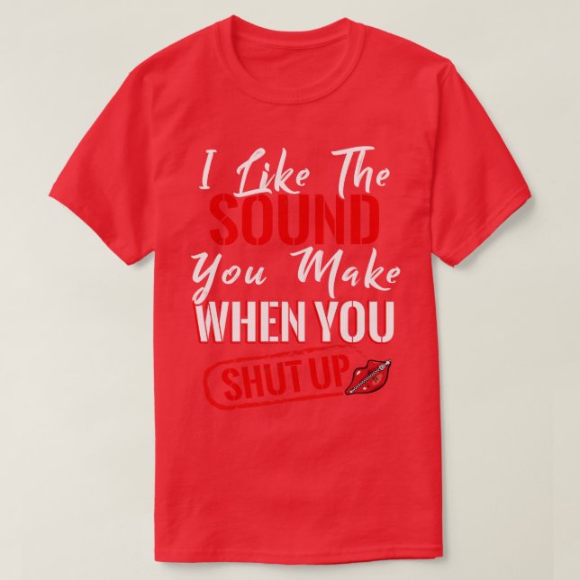 Camiseta Eu Gosto Do Som (Frente do Design)