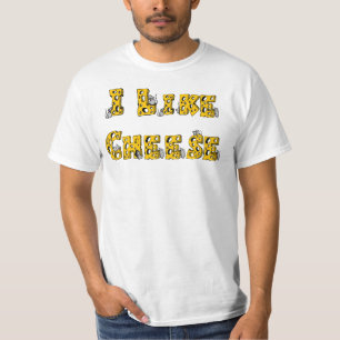 Camiseta Eu gosto do t-shirt do queijo