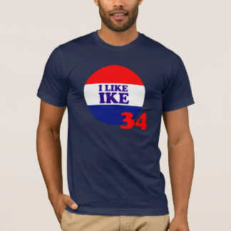 Camiseta Eu gosto do t-shirt simples de Ike