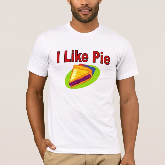 Camiseta Eu gosto do Tshirt da torta (Frente)