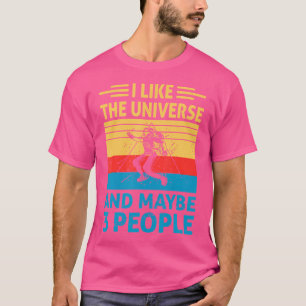Camiseta Eu Gosto Do Universo E Talvez De 3 Pessoas Na Astr