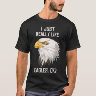 Camiseta Eu Gosto Muito Da Águia, Ok, Engraçada, Eagle Love