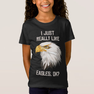 Camiseta Eu Gosto Muito Da Águia, Ok, Engraçada, Eagle Love