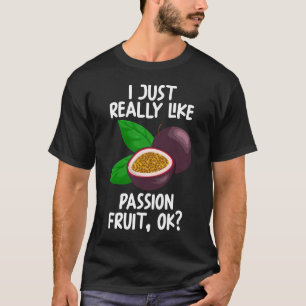Camiseta Eu Gosto Muito Da Fruta De Paixão Ok
