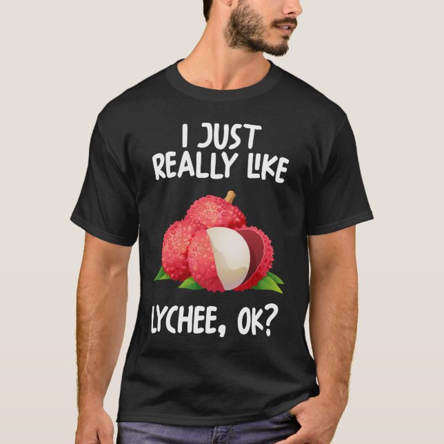 Camiseta Eu Gosto Muito Da Lychee Ok (Frente)
