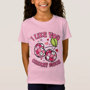 Camiseta Eu gosto muito da sua cereja