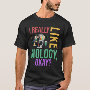 Camiseta Eu Gosto Muito De Biologia Professora Ciência Biol