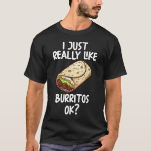 Camiseta Eu Gosto Muito De Burritos.