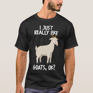 Camiseta Eu Gosto Muito De Cabras Ok