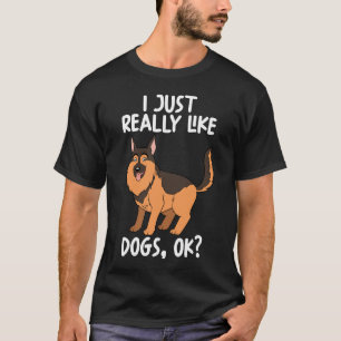 Camiseta Eu Gosto Muito De Cães.