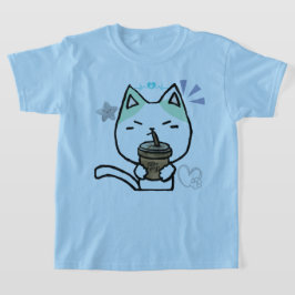 Camiseta Eu Gosto Muito De Café Ok Gato Bonito