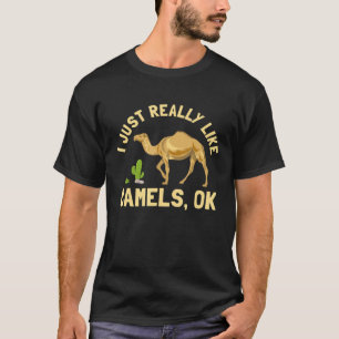 Camiseta Eu Gosto Muito De Camelos Ok, Desejo Animal Hump D
