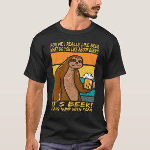 Camiseta Eu gosto muito de cerveja É cerveja Uma grande cor