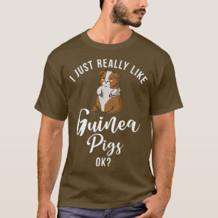 Camiseta Eu gosto muito de cobaias bonitas.