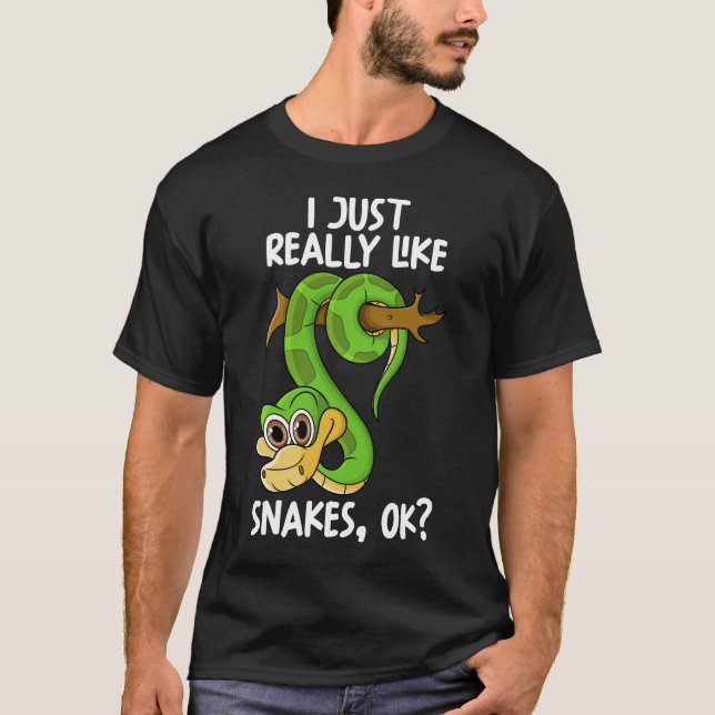 Camiseta Eu Gosto Muito De Cobras. (Frente)