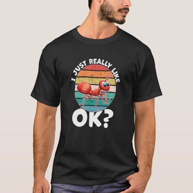 Camiseta Eu Gosto Muito De Fazenda De Formigas (Frente)