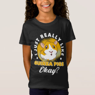 Camiseta Eu Gosto Muito De Guiné Porcos Cavy Roddent