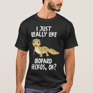 Camiseta Eu Gosto Muito De Leopard Geckos