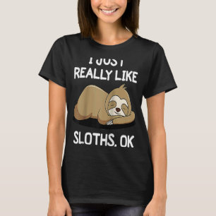 Camiseta Eu Gosto Muito De Lúteras, Ok, Sloth Rag