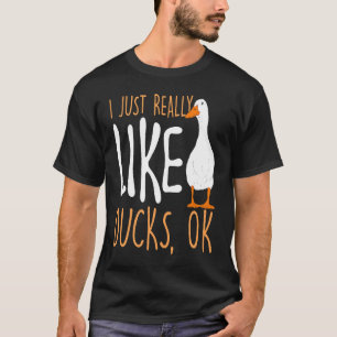 Camiseta Eu Gosto Muito De Patos