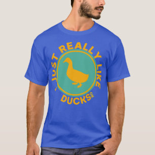 Camiseta Eu Gosto Muito De Patos, Ok