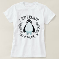 Eu Gosto Muito De Pinguins Ok Pinguim Engraçado