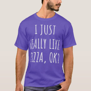 Camiseta Eu Gosto Muito De Pizza Ok656 1037