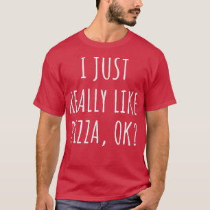 Camiseta Eu Gosto Muito De Pizza Ok 657 1036