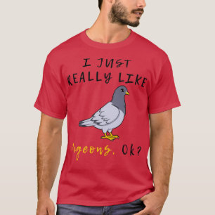 Camiseta Eu Gosto Muito De Pombos OK 3 1