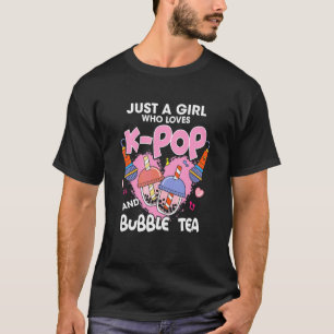 Camiseta Eu Gosto Muito De Pop K E Chá De Bolha, Ok Boba