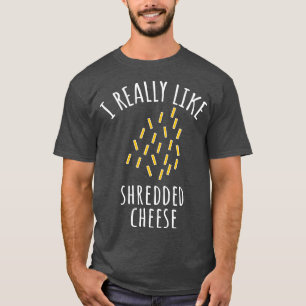 Camiseta Eu Gosto Muito De Queijo Destruído