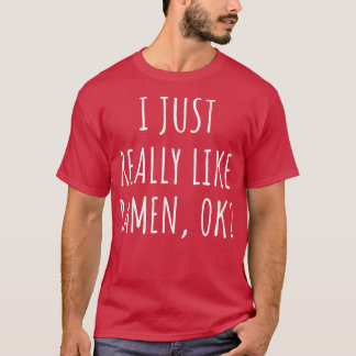 Camiseta Eu Gosto Muito De Ramen Ok 229