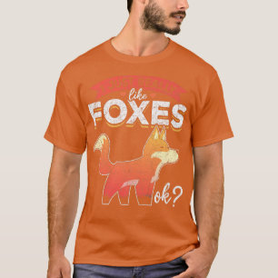 Camiseta Eu Gosto Muito De Raposa Ok Floresta Animal Fo Fo