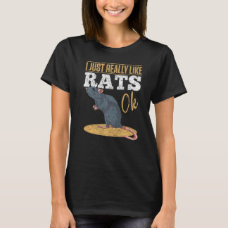 Camiseta Eu Gosto Muito De Ratos, Rato, Rato