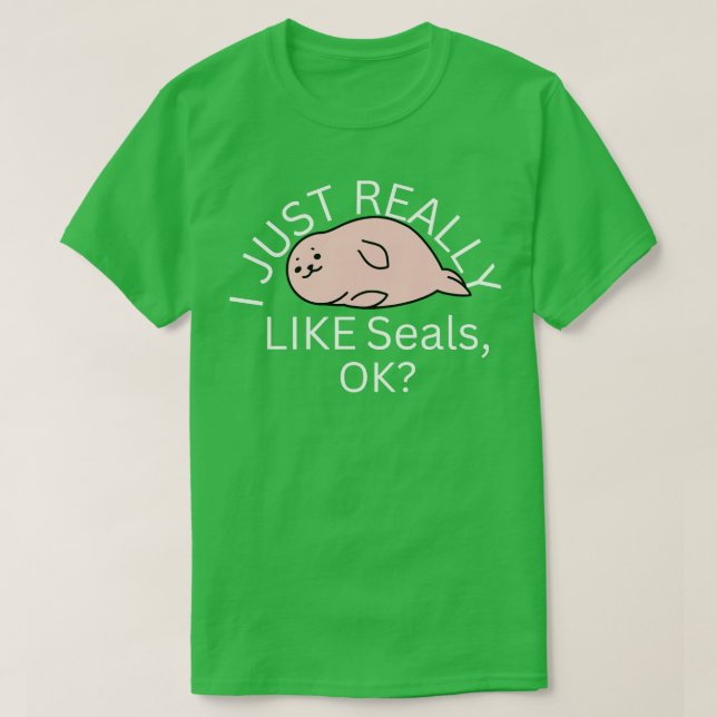 Camiseta Eu Gosto Muito De Selos, Ok (Frente do Design)