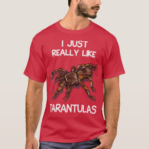 Camiseta Eu Gosto Muito De Tarântulas
