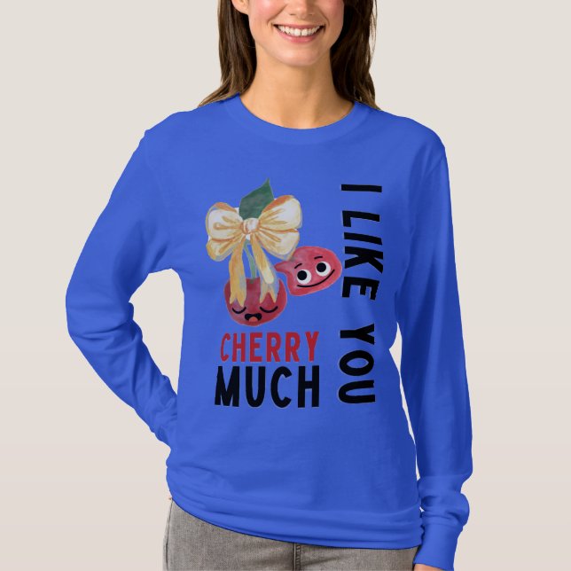 CAMISETA EU GOSTO MUITO DE VOCÊ (Frente)