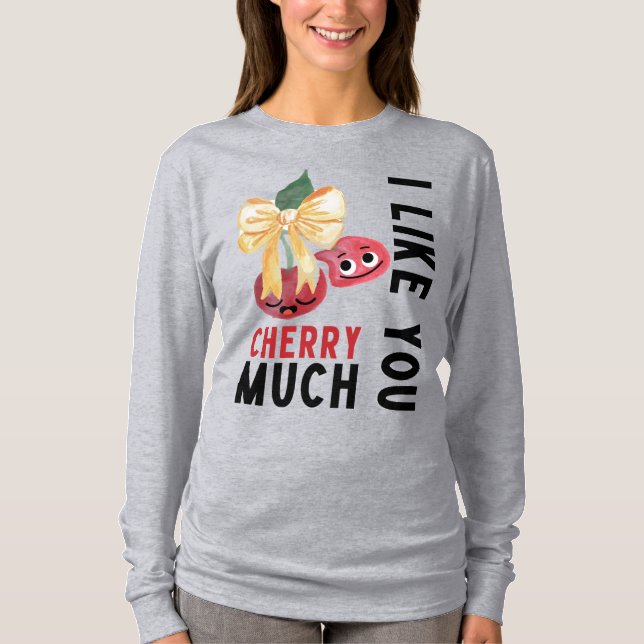 CAMISETA EU GOSTO MUITO DE VOCÊ (Frente)