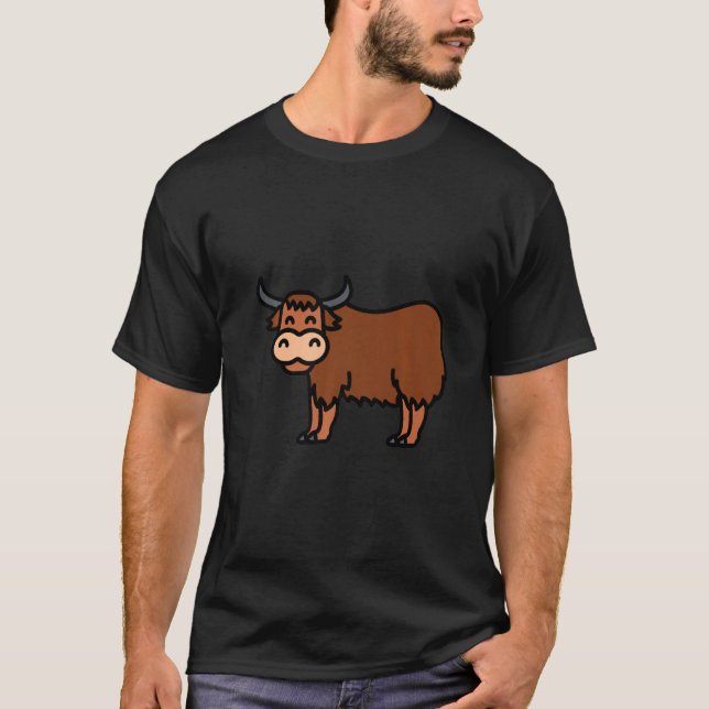 Camiseta Eu Gosto Muito De Yaks Yak (Frente)