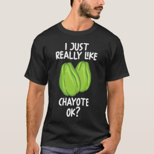 Camiseta Eu Gosto Muito Do Chayote.