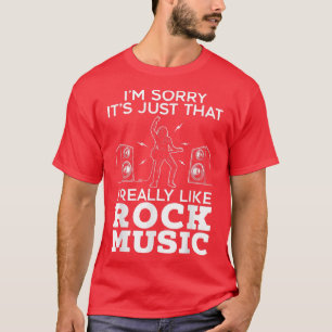Camiseta Eu Gosto Muito Do Jogador De Violão Da Rock