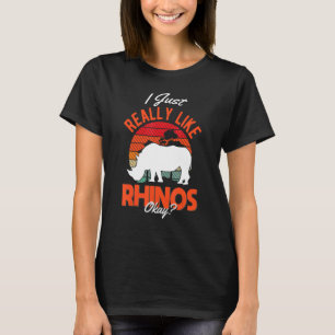 Camiseta Eu gosto muito do Rhinos