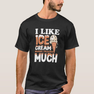 Camiseta Eu gosto muito do sorvete Moose Trase