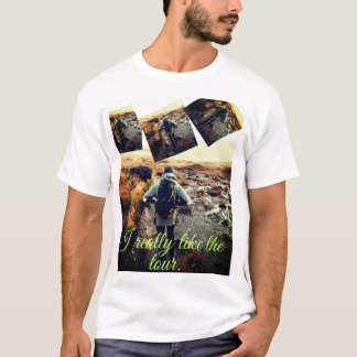 Camiseta Eu gosto muito do tour. T-shirt design
