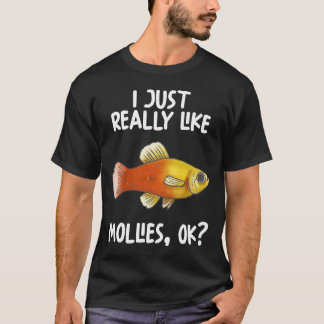 Camiseta Eu Gosto Muito Dos Mollies.
