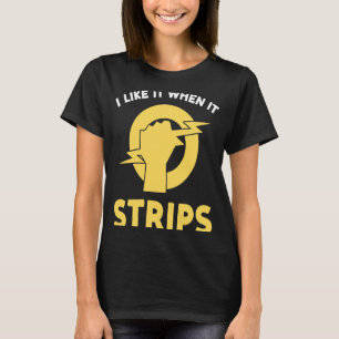 Camiseta Eu gosto quando tira o eletricista